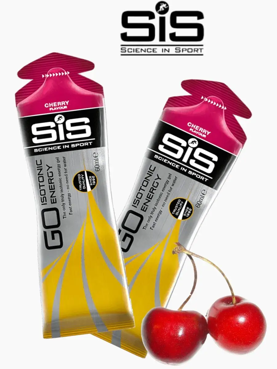 Углеводный гель изотоник SIS Go Isotonic Gel, 2 штуки