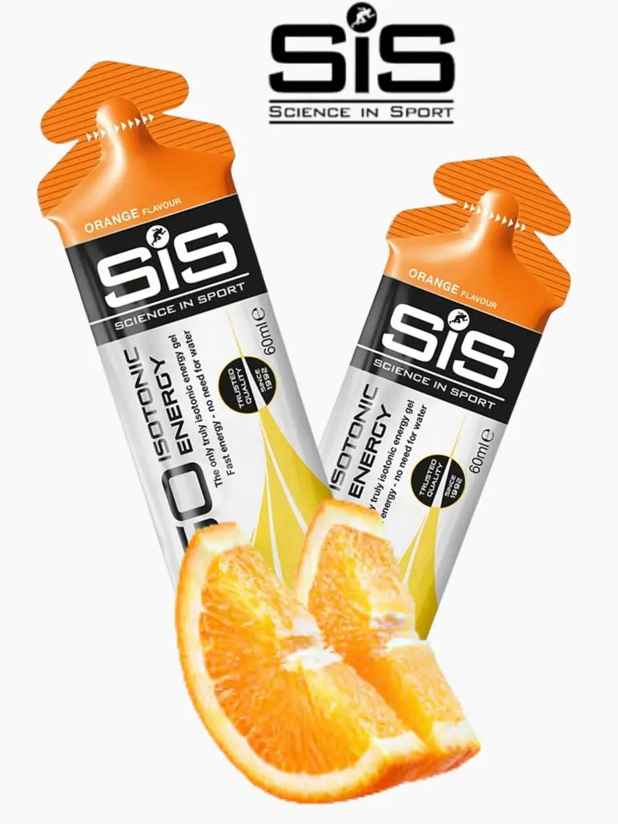 Углеводный гель изотоник SIS Go Isotonic Gel, 2 штуки