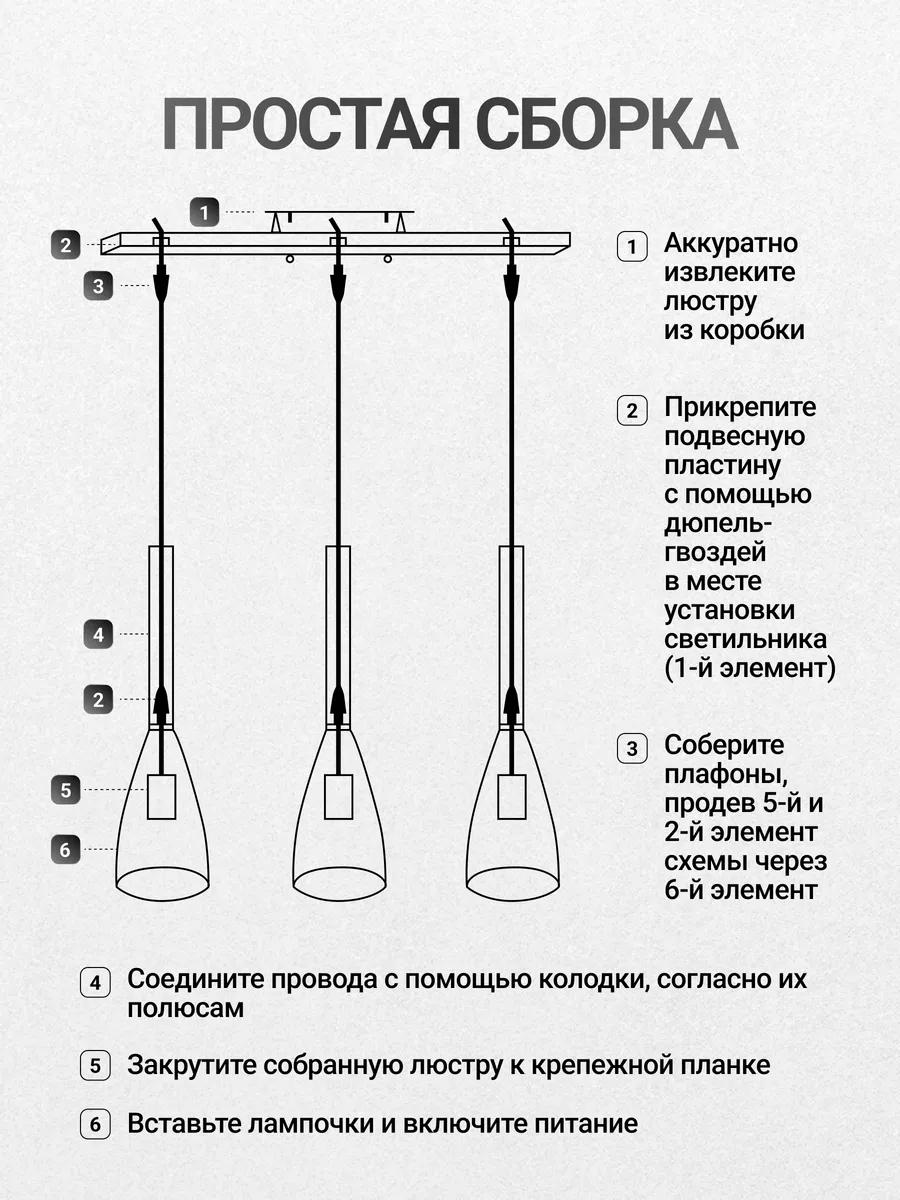 Люстра потолочная, подвесной светильник KOKLAS HOME 151503754 купить за 1  722 ₽ в интернет-магазине Wildberries