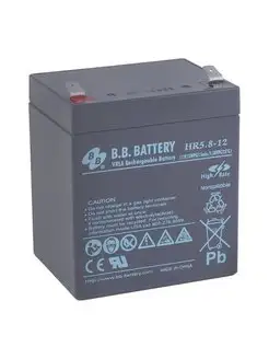 Аккумуляторная батарея HR 5.8-12 B.B.Battery 151516586 купить за 2 846 ₽ в интернет-магазине Wildberries