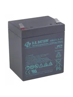 Аккумуляторная батарея HRC 5,5-12 B.B.Battery 151516635 купить за 2 774 ₽ в интернет-магазине Wildberries