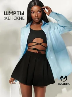 Шорты летние трикотажные MOSHKA 151532532 купить за 1 275 ₽ в интернет-магазине Wildberries