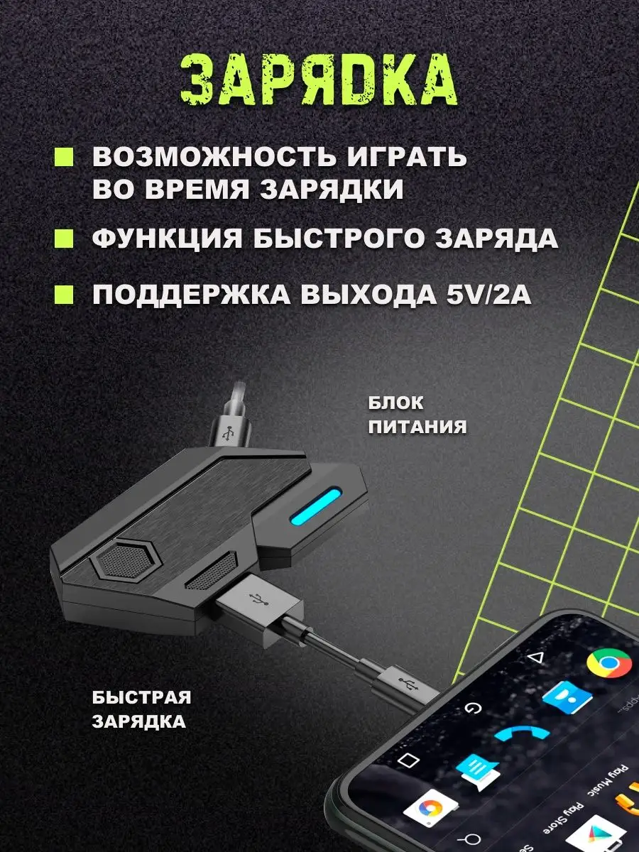 Геймпад для смартфона Клавиатура Мышка PUBG Триггер VOYOR 151566655 купить  за 1 535 ₽ в интернет-магазине Wildberries