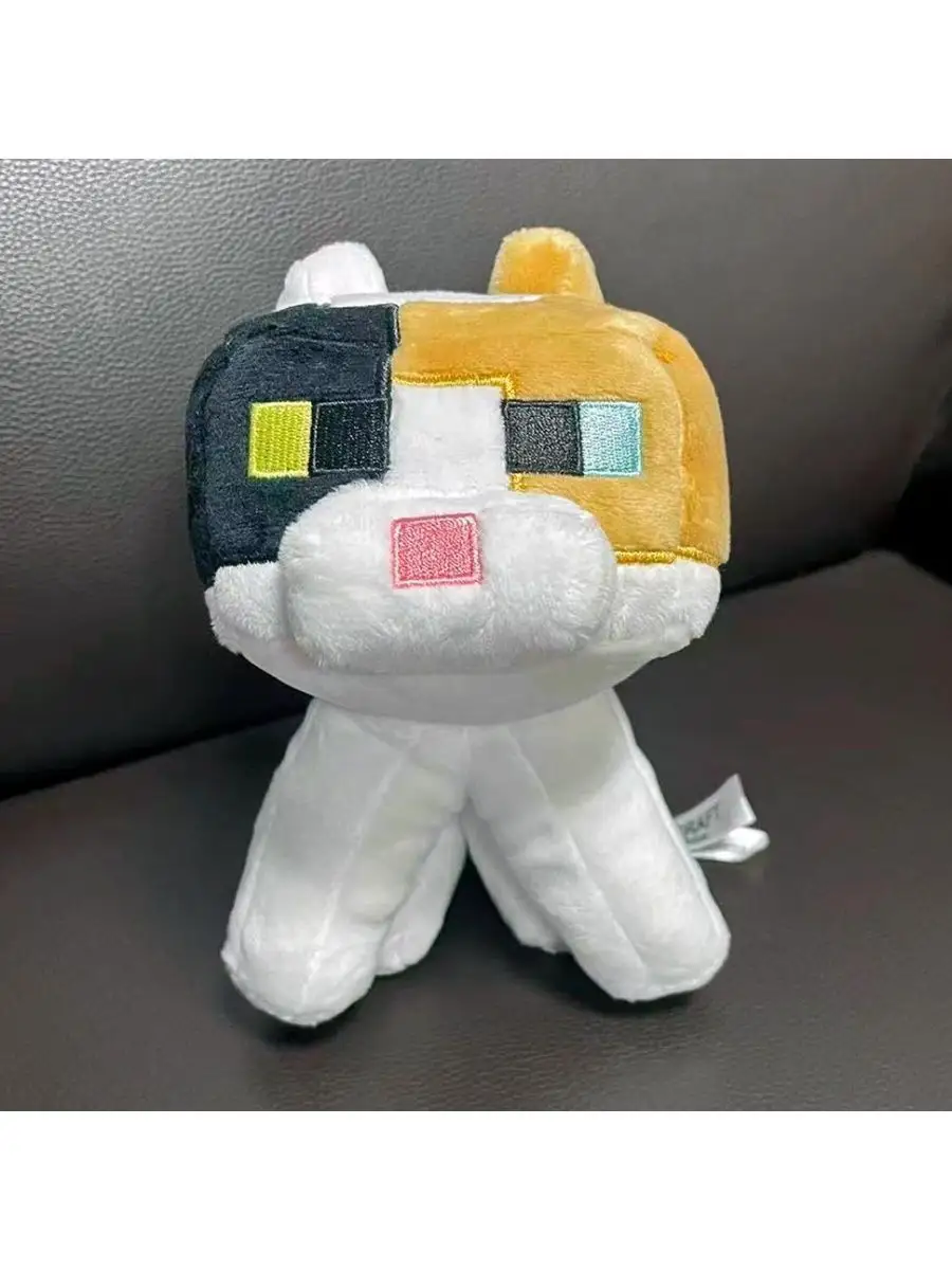 НеДетский Мягкая игрушка ситцевый кот Майнкрафт, 23 см