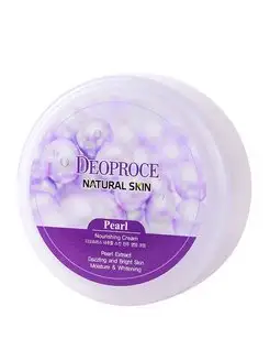 Natural Skin Pearl Nourishing Крем для лица с жемчугом 100г Deoproce 151690404 купить за 464 ₽ в интернет-магазине Wildberries