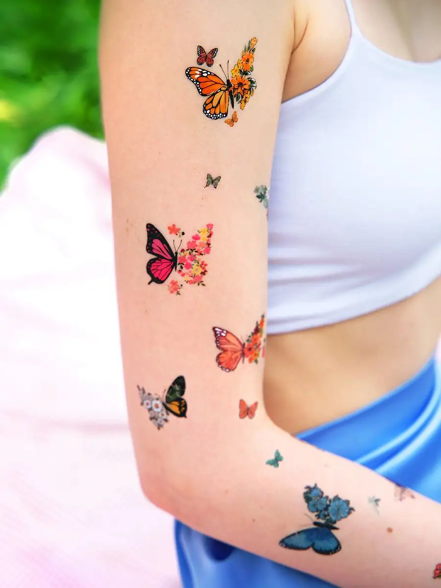 Подбор цветной татуировки