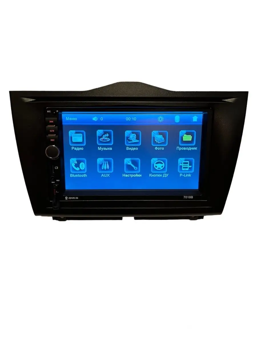 2DIN Магнитола для LADA GRANTA FL; BLUETOOTH; USB; AUX; Podofo 151707320  купить за 6 411 ₽ в интернет-магазине Wildberries