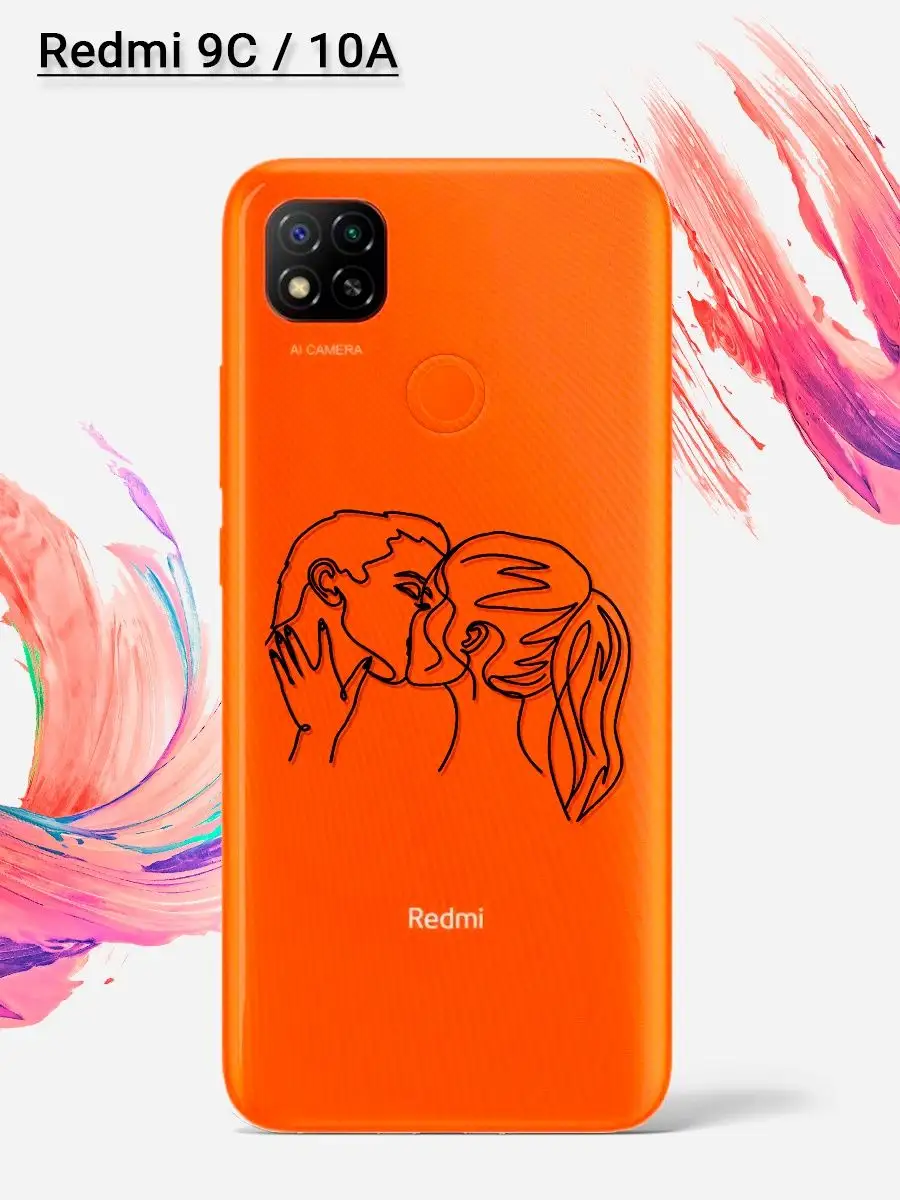 Защитный чехол на редми 9с для телефона xiaomi redmi 9c Bloom Studio  151771591 купить за 259 ₽ в интернет-магазине Wildberries