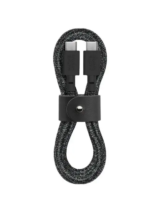 Native Union Кабель BELT-C-CS-BLK-2-NP Belt Cable, 1.2 м, чёрный