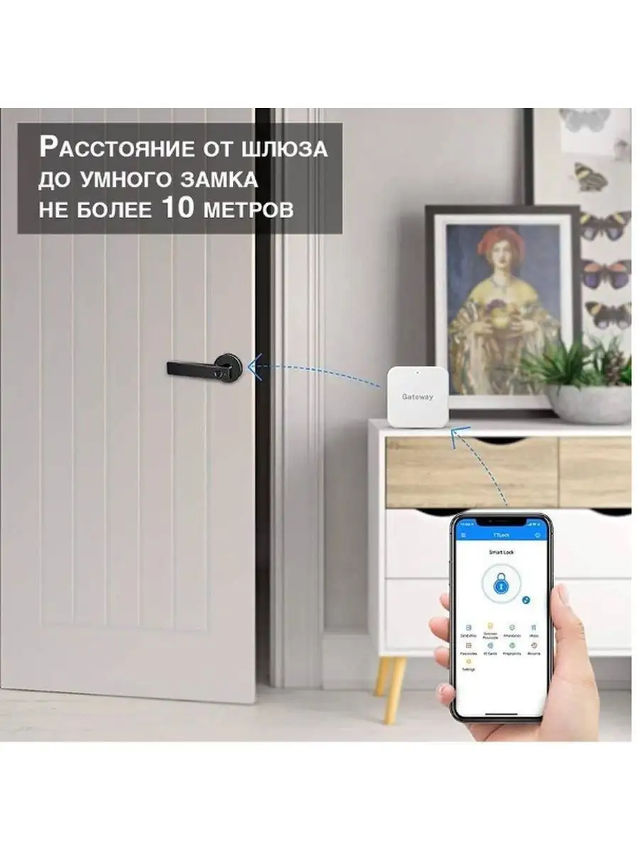 Wi-Fi шлюз Gateway G2 TTLock с адаптером питания Locktok 151798431 купить в  интернет-магазине Wildberries