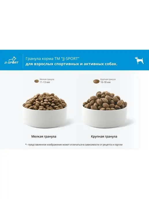 Сухой корм JJ-SPORT Живая Сила для собак, рыба, 10 кг, фото 7