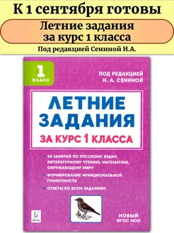 Летние задания к 1 сентября готовы 1 класс 40 занятий ЛЕГИОН 151846939 купить за 247 ₽ в интернет-магазине Wildberries