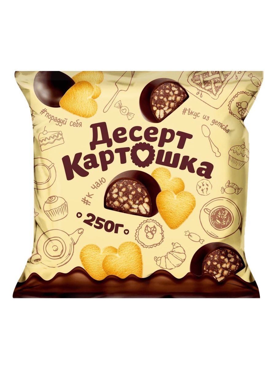 Десерт картошка конфеты