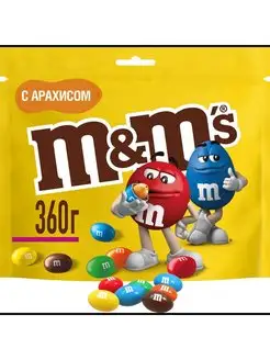 Драже с арахисом 360 г M&M