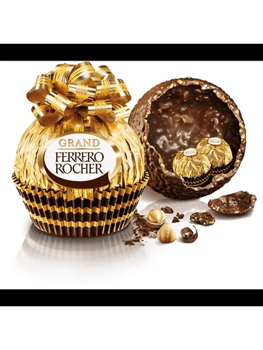 Шоколадные конфеты Ferrero Rocher Grand 125 г Ferrero Rocher 152000385  купить в интернет-магазине Wildberries