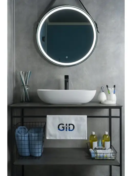 Gid Раковина накладная N9234 (56x39x12,5см), 56x39x12.5 см, фото 7