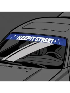 Наклейка на лобовое стекло Keep it street, JDM лобаш Resource Stickers 152041553 купить за 1 091 ₽ в интернет-магазине Wildberries