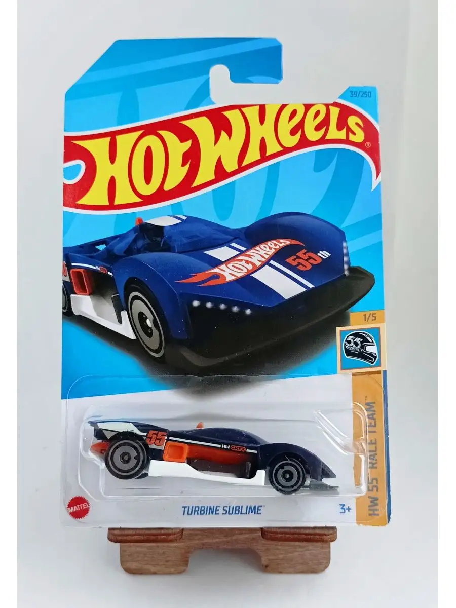 Машинка коллекционная Turbine Sublime/HW Race Team Hot Wheels 152057673  купить в интернет-магазине Wildberries