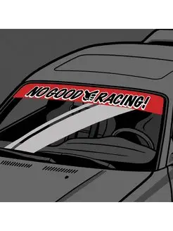 Наклейка на лобовое стекло No good racing, JDM лобаш Resource Stickers 152065601 купить за 1 137 ₽ в интернет-магазине Wildberries