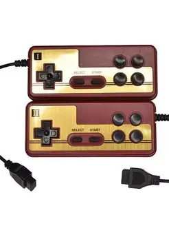 Комплект джойстиков для Денди 8 bit разъем узкий 9pin, 2 шт 152079116 купить за 587 ₽ в интернет-магазине Wildberries