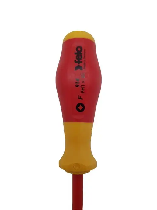 Felo Отвертка диэлектрическая крестовая PH1x80 Германия, 1x80, фото 3