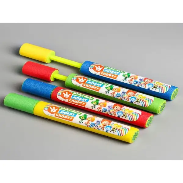 Водная детская пушка пистолет пневмопушка детская микс