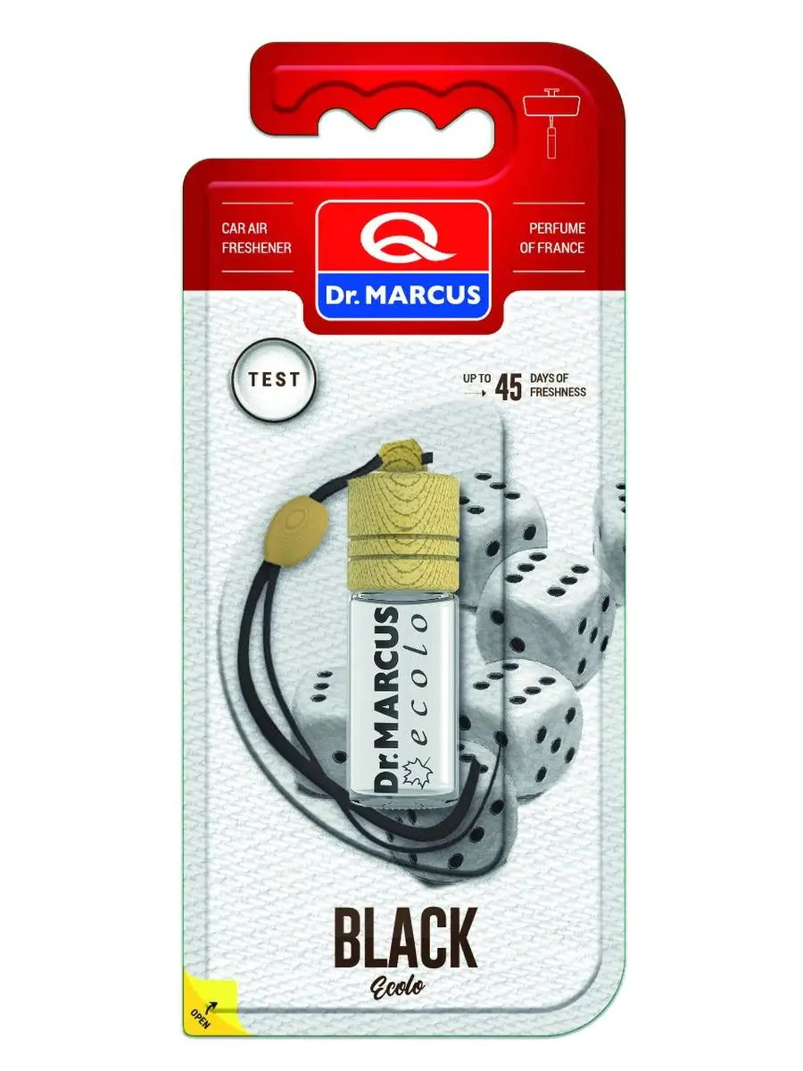 Ароматизатор в машину Ecolo Black Dr.Marcus 152110843 купить за 234 ₽ в  интернет-магазине Wildberries