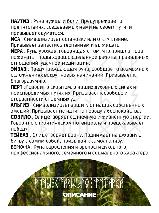 Лавка дядюшки Енота Руны скандинавские в коробке, вариант, фото 5