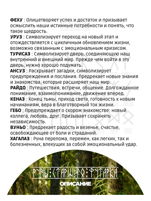 Лавка дядюшки Енота Руны скандинавские в коробке, вариант, фото 6