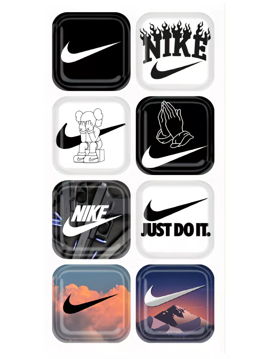 3d стикеры на телефон nike найк OKSTICKERS 152141193 купить за 261 ₽ в  интернет-магазине Wildberries