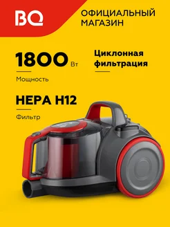 Проводной пылесос VC1809C Красно-серый BQ 152145825 купить за 5 306 ₽ в интернет-магазине Wildberries