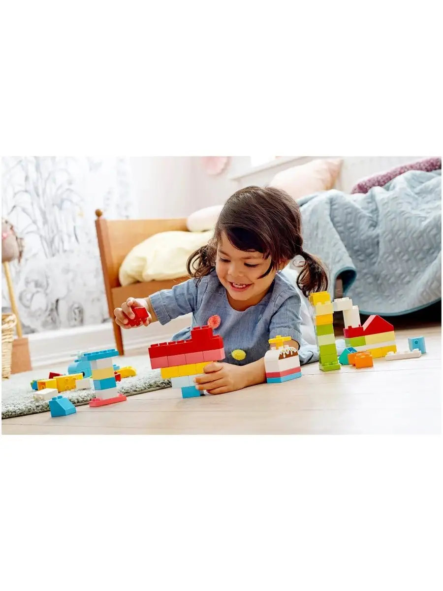 Конструктор LEGO DUPLO 10909 Набор кубиков LEGO 152148751 купить за 2 946 ₽  в интернет-магазине Wildberries