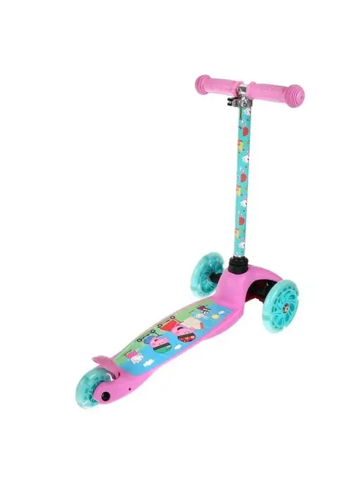 Scooters Самокат детский трехколесный Свинка Пеппа, розовый, фото 3