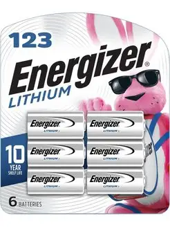 Батарейка CR123A 3V Lithium 123 литиевая Энерджайзер Energizer 152190600 купить за 1 393 ₽ в интернет-магазине Wildberries