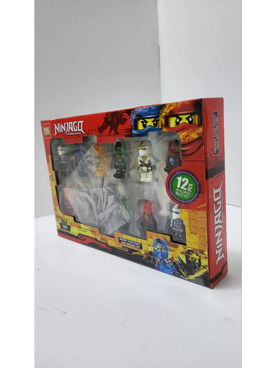 Человечки лего ниндзяго Ninjago набор 12 шт HORSAD 152241988 купить за 398  ₽ в интернет-магазине Wildberries