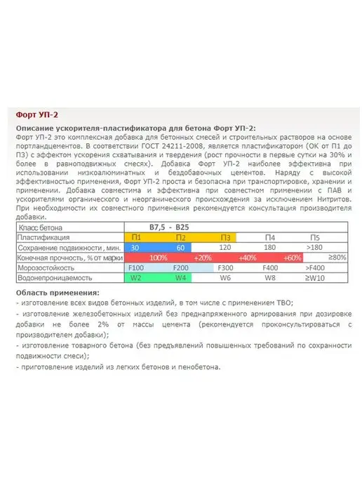 Betaf Добавка для строительной смеси пластификатор УП-2 1кг, 1 кг, фото 2