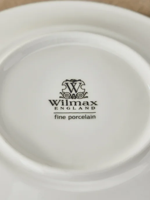 Wilmax England Блюдце чайное, фарфоровое 14 см, белый, фото 5