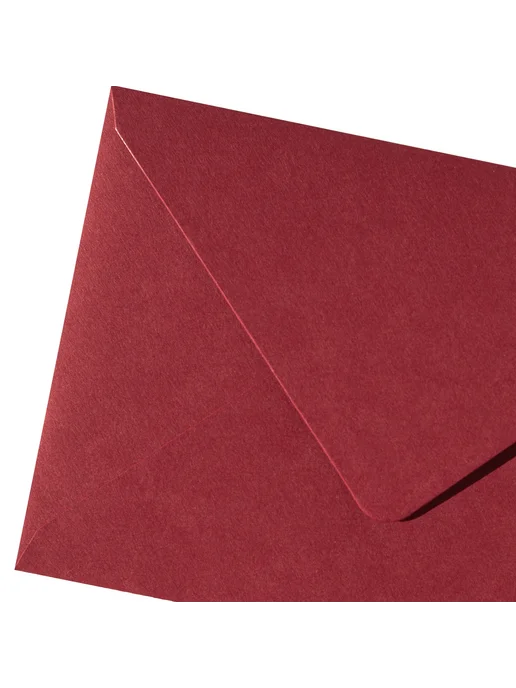 CardsLike Конверты бумажные для пригласительных на свадьбу цветные с6, красный, фото 7
