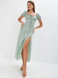 Платье летнее миди с вырезом TESVI & AVT Fashion 152262314 купить за 1 953 ₽ в интернет-магазине Wildberries