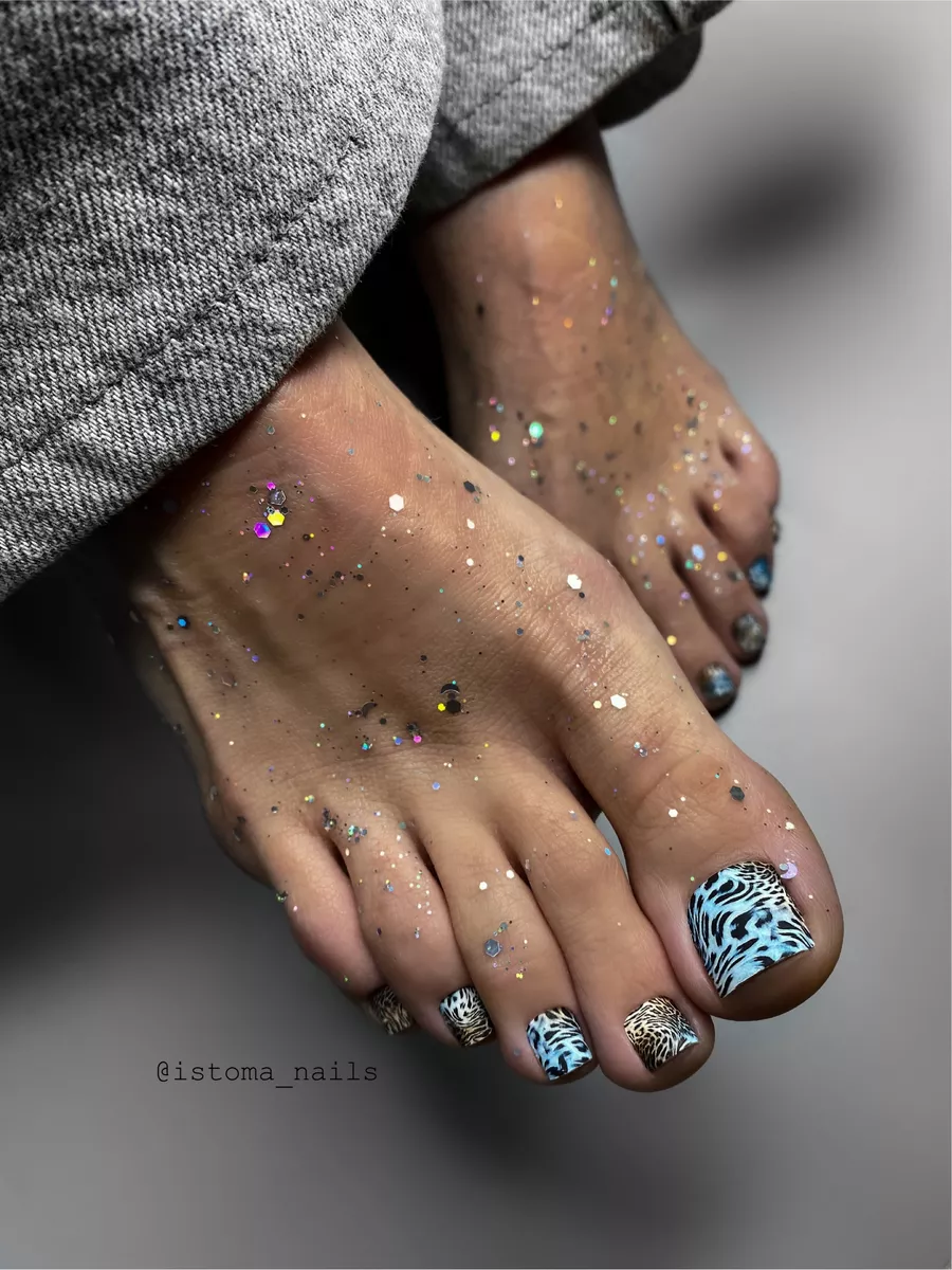 Наклейки для ногтей пленки для педикюра леопард LAK_NAILS 152287646 купить  за 441 ₽ в интернет-магазине Wildberries