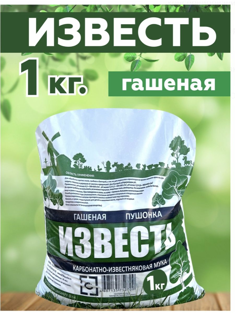 Гашеная известь 1кг 152299698 купить за 174 ₽ в интернет-магазине  Wildberries