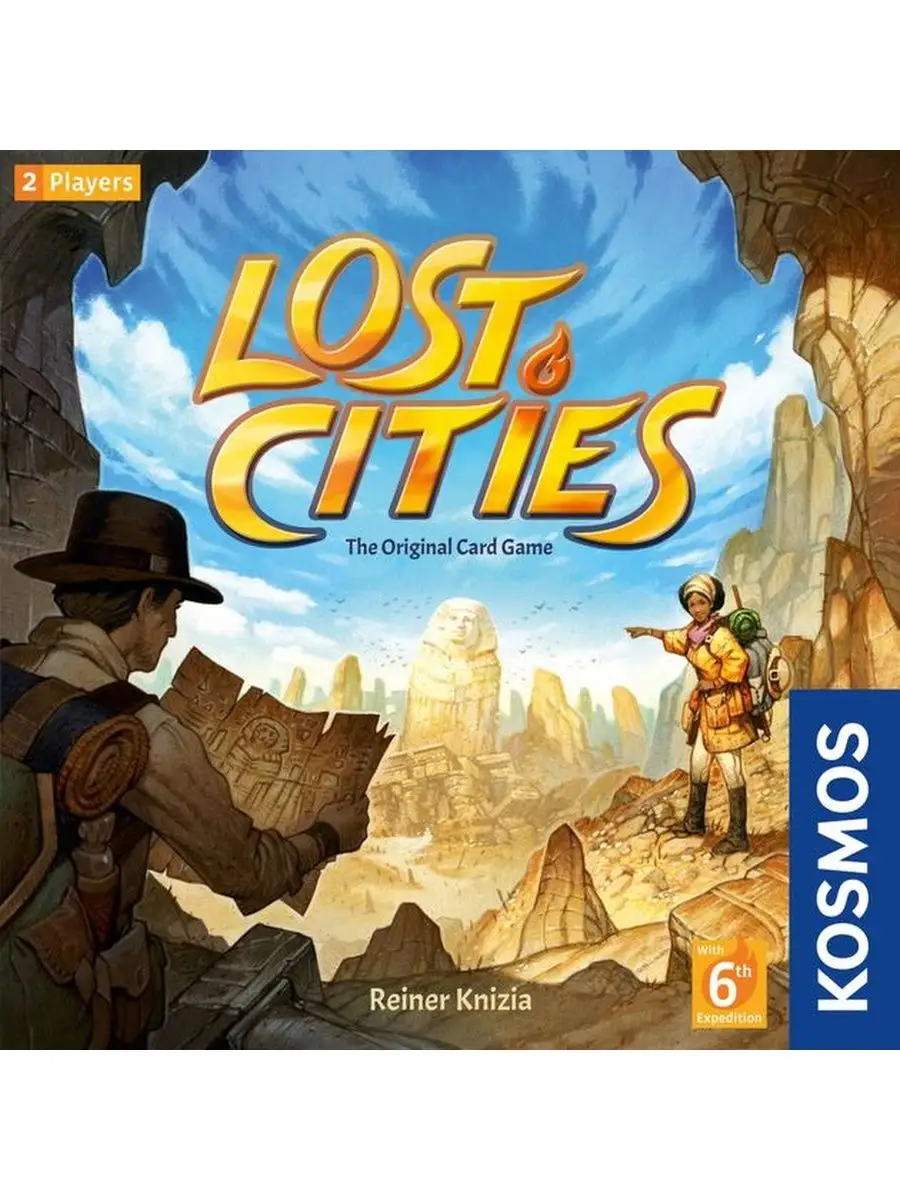 Настольная игра Lost Cities Card Game KOSMOS 152313892 купить в  интернет-магазине Wildberries