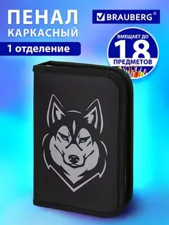 Пенал 1 отделение 21х14см полиэстер Brauberg 152355591 купить за 329 ₽ в интернет-магазине Wildberries