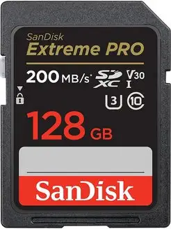 Карта памяти Extreme Pro 128 ГБ (SDSDXXD-128G-GN4IN) Sandisk 152357641 купить за 2 751 ₽ в интернет-магазине Wildberries