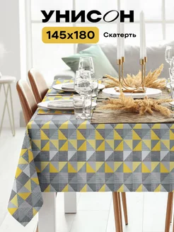 Скатерть тканевая на стол 145x180 см Унисон 152363053 купить за 796 ₽ в интернет-магазине Wildberries