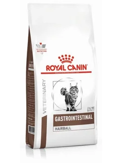 Корм для кошек сухой Gastrointestinal Hairball 400г RoyalCanin 152414254 купить за 840 ₽ в интернет-магазине Wildberries