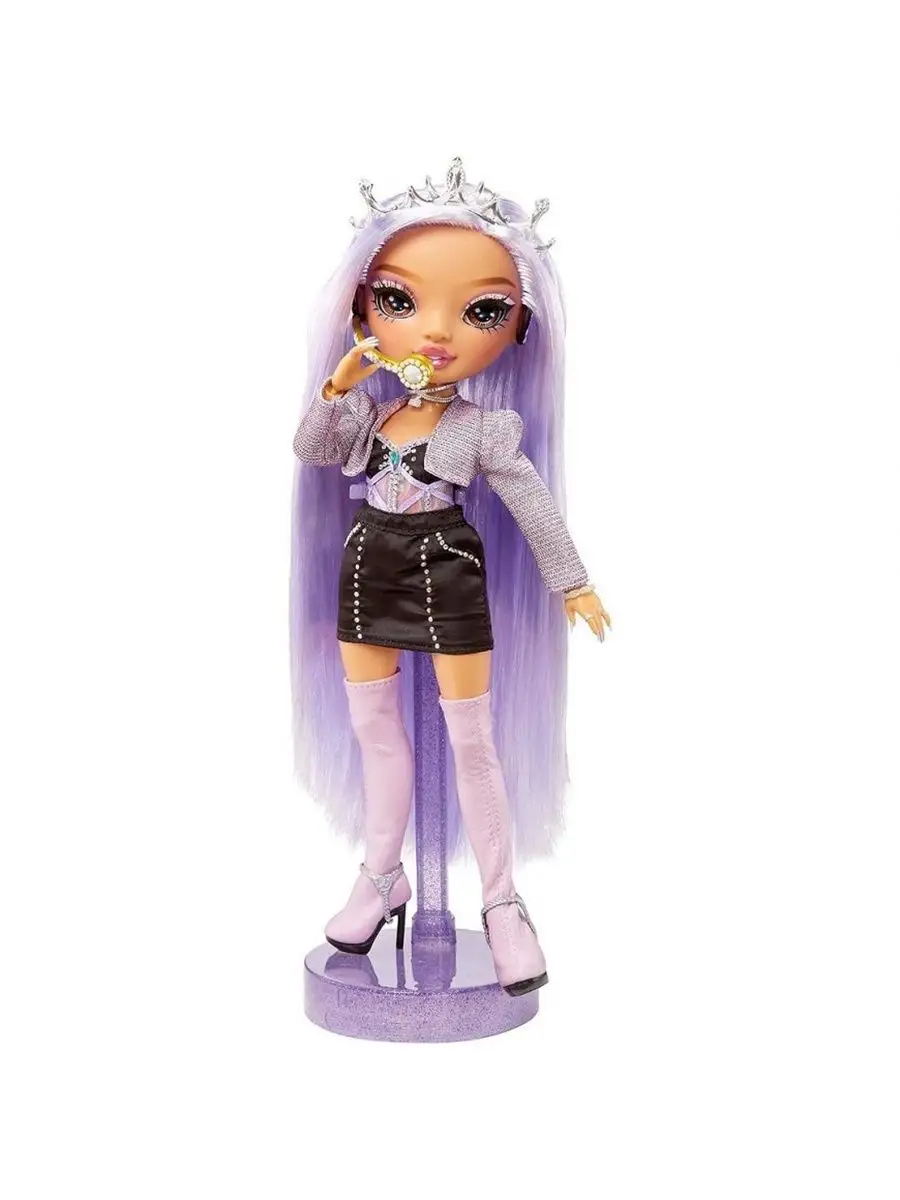 Rainbow High Vision Royal Three K-Pop Tiara Song Posable Rainbow High  152432186 купить в интернет-магазине Wildberries