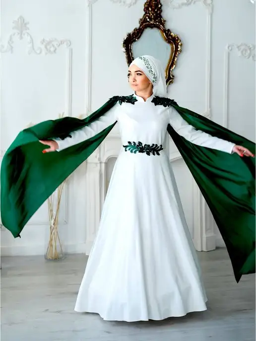 AL-KIBLA мусульманская дизайнерская одежда, наряды для никаха, платья, туники. Интернет-магазин.