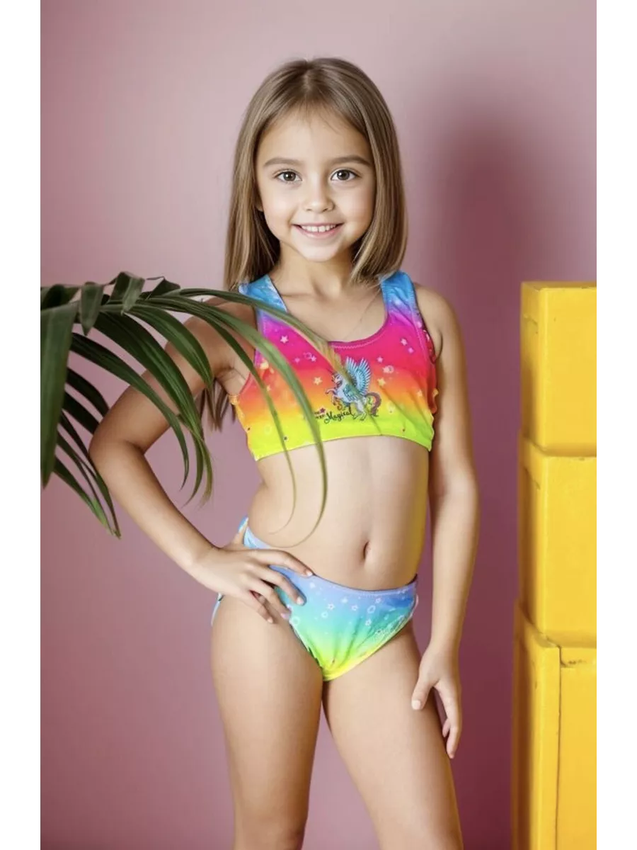 preteen в купальнике Купальник раздельный с туникой META KIDS купить по цене 2 306 ₽ в  интернет-магазине Wildberries | 152459307