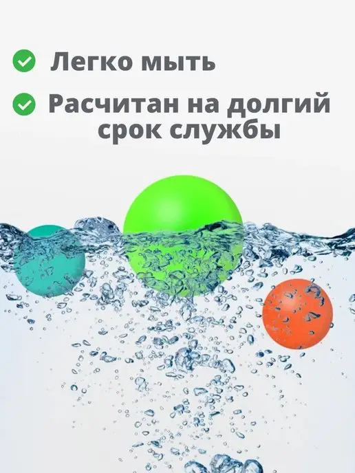 HANGA Мяч для мфр массажа силиконовый твердый, зеленый, фото 8
